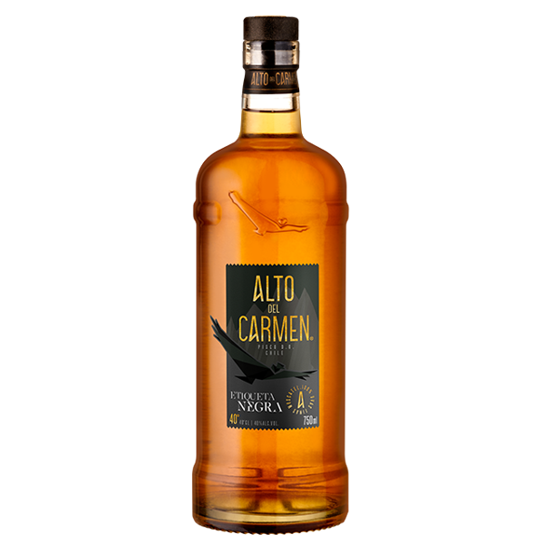 Pisco Alto del Carmen Etiqueta Negra 40° Botella 750 cc