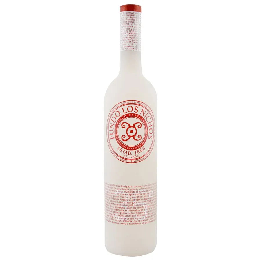 Pisco Fundo Los Nichos Especial 35° botella 750 cc
