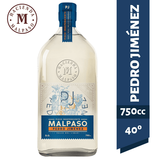 Pisco Mal Paso Pedro Jimenez 40° botella 750cc