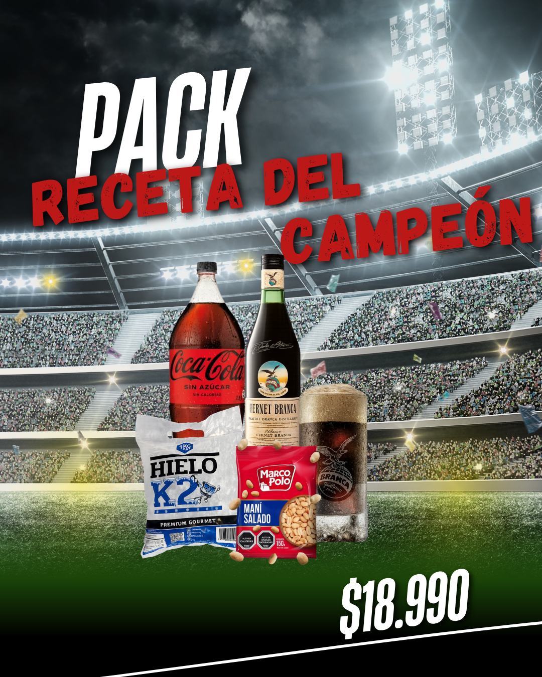 PACK RECETA DEL CAMPEÓN