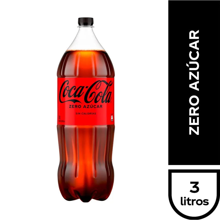 Bebida Coca-Cola Zero 3 L