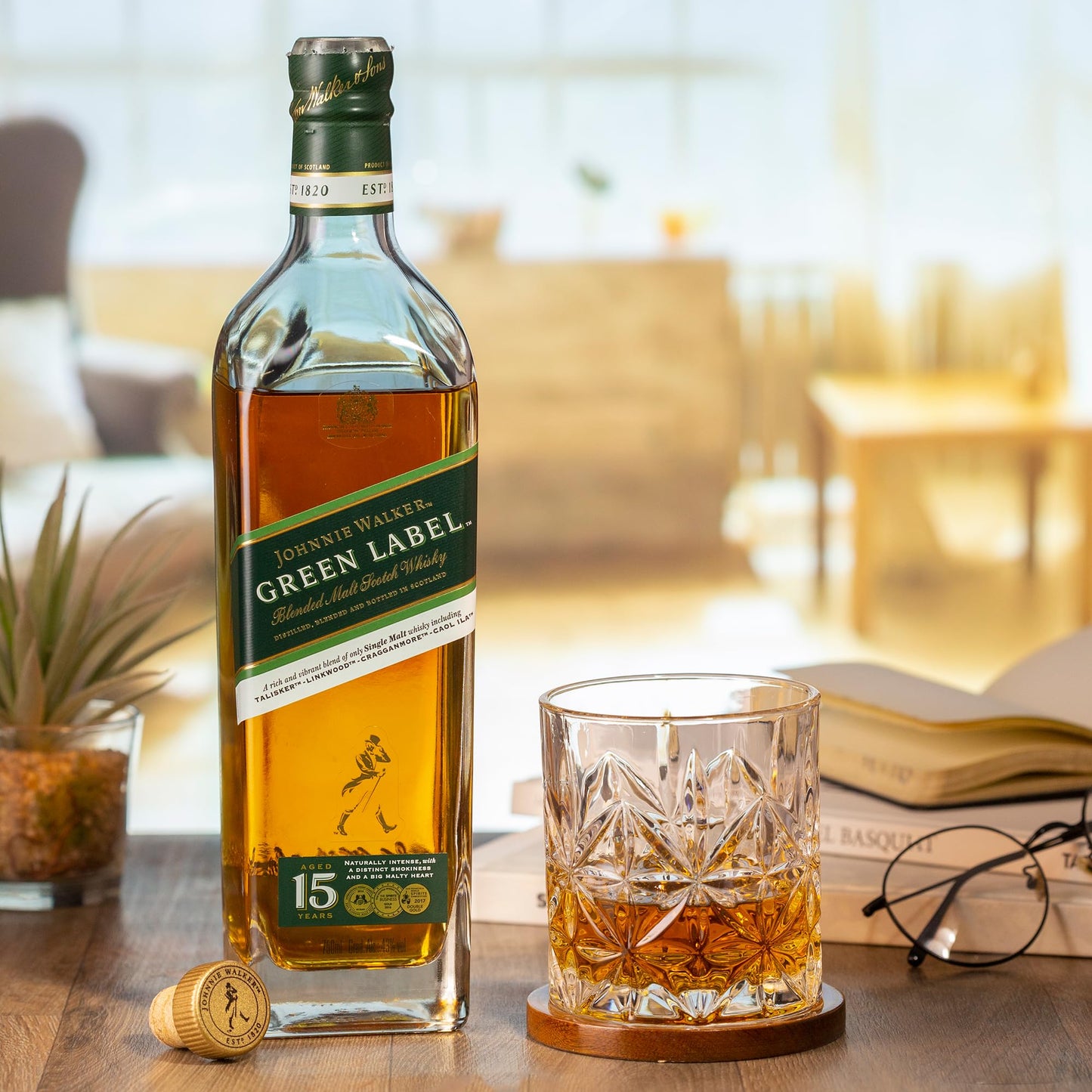 Whisky Johnnie walker green label 750cc