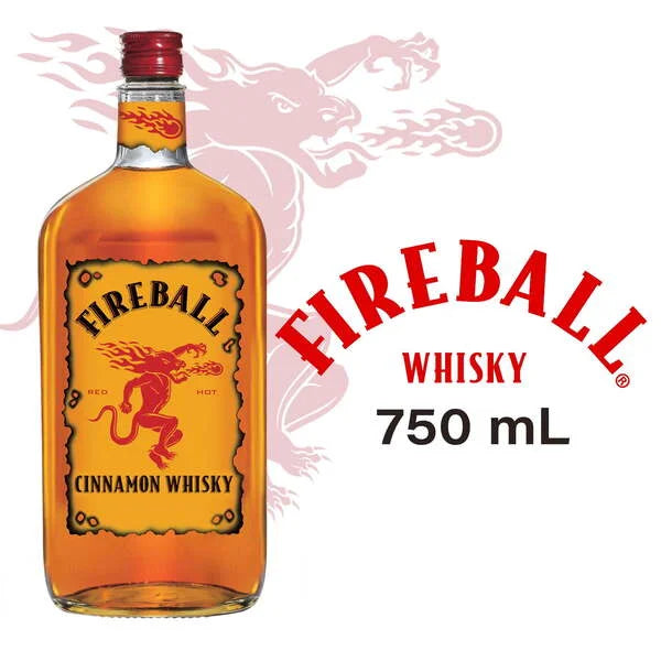 Whisky Fireball Canela 750cc