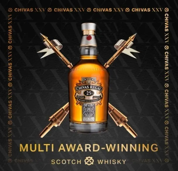 Whisky chivas regal 25 años
