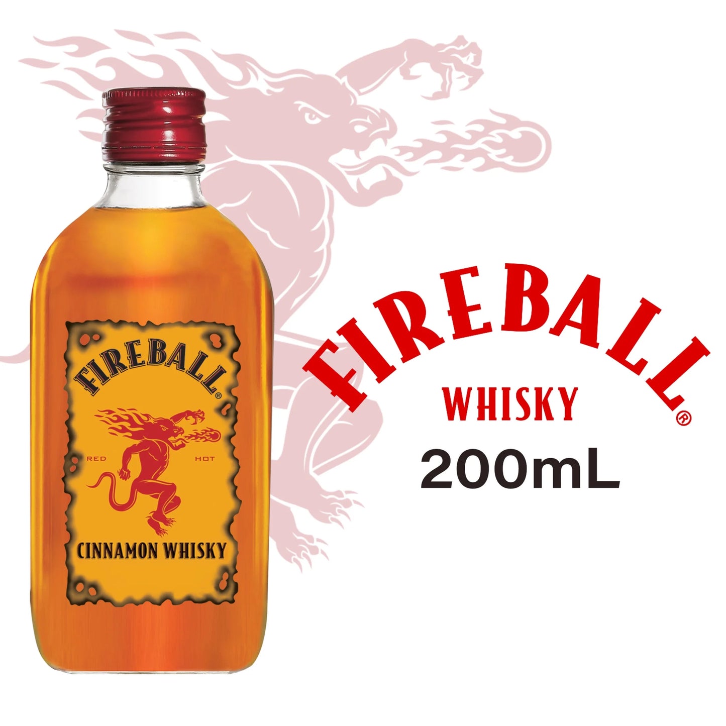 Whisky Fireball Canela 200cc