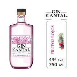 Gin Kantal Frutos Rojos 43° 750 cc