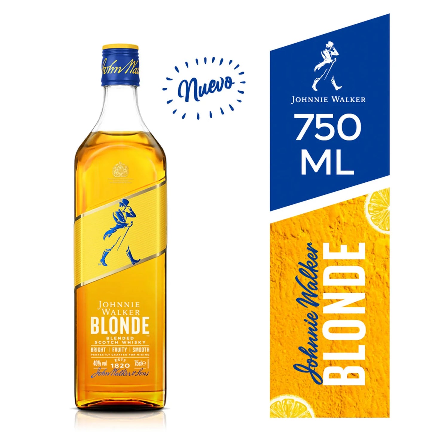 Whisky Johnnie walker blonde 750cc