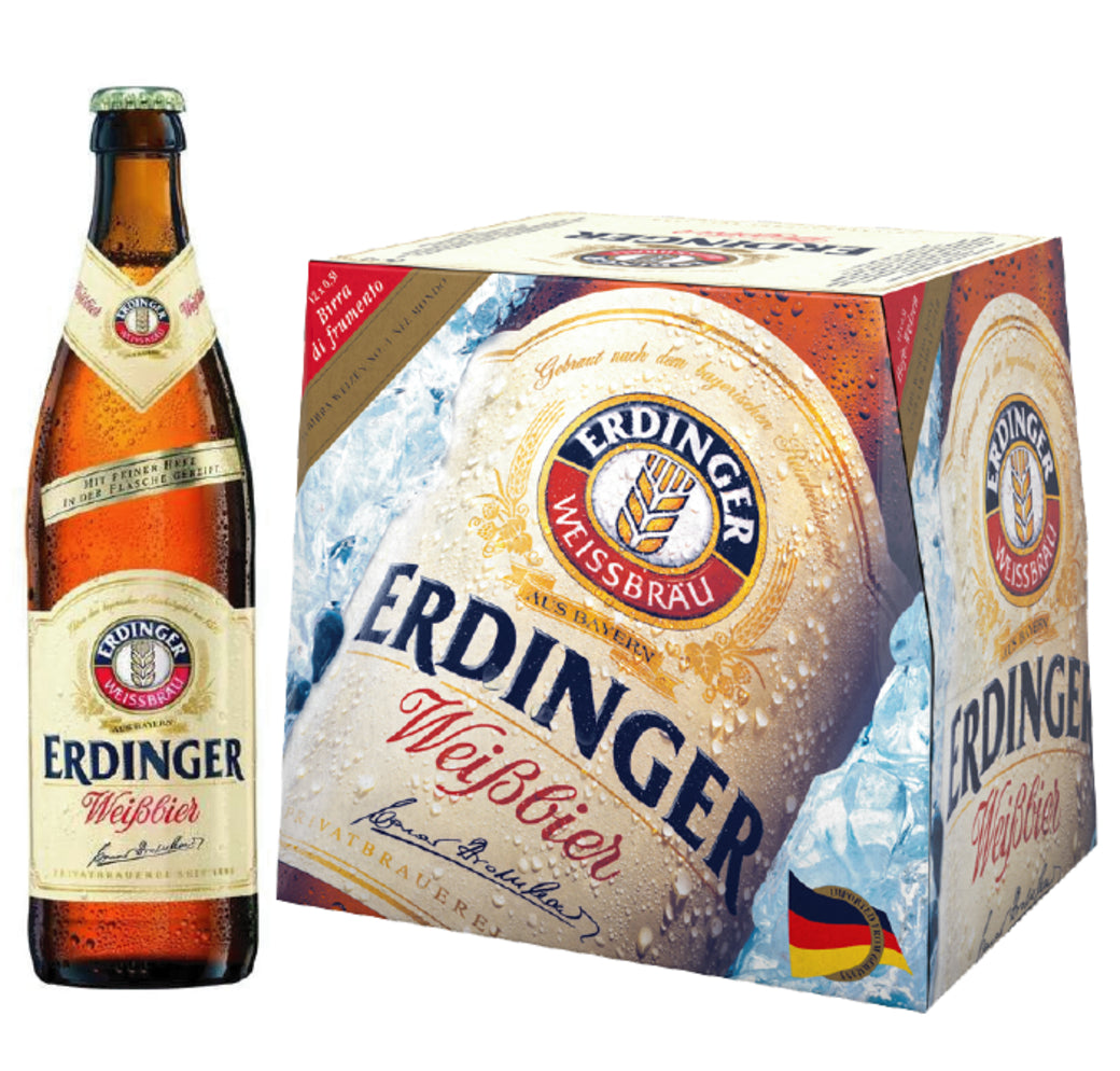 Cervezas Erdinger Weißbier Botella 500cc