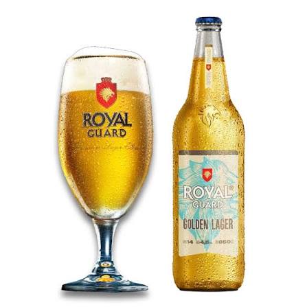 Cerveza Royal Golden Lager 4.5° 650cc Botellón