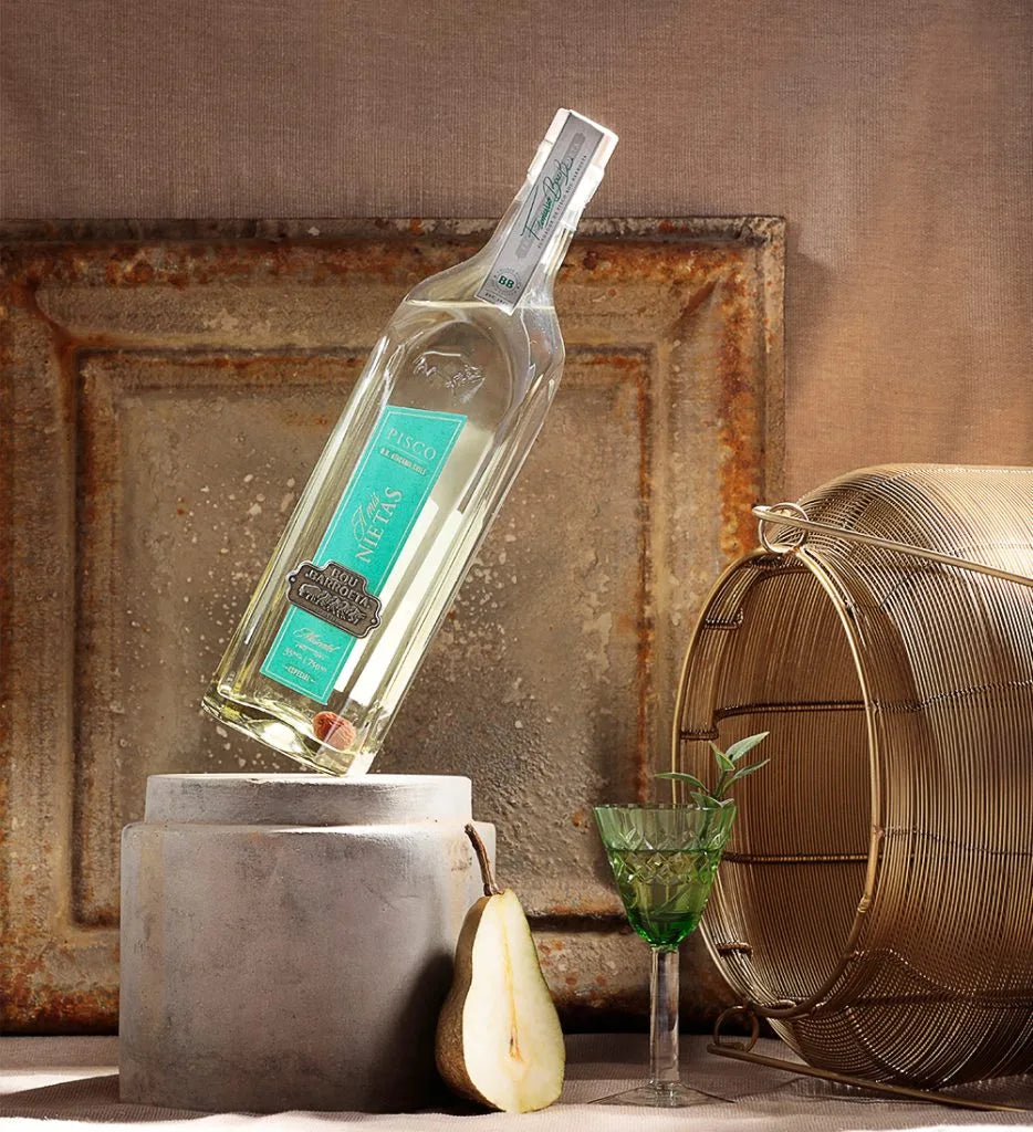 Pisco Bou Barroeta A mis Nietas 35º Botella 750cc