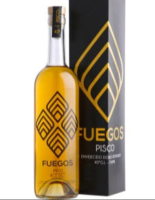 Pisco Fuegos 40º Envejecido botella 750cc