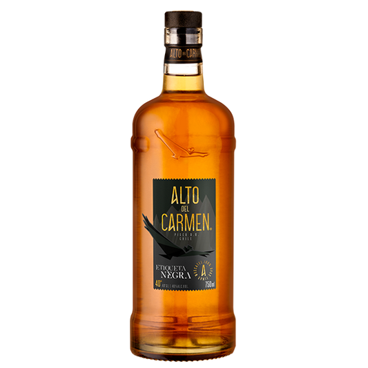 Pisco Alto del Carmen Etiqueta Negra 40° Botella 750 cc