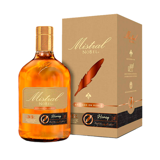 Pisco Mistral Nobel Honey Botella 750cc