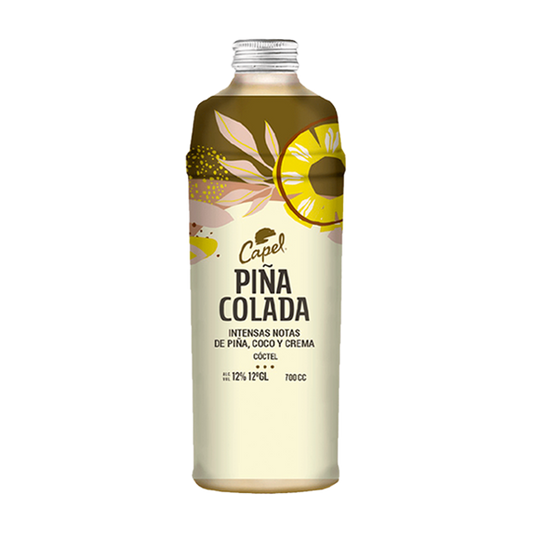 Cóctel Capel Piña Colada 12° botella 700 cc