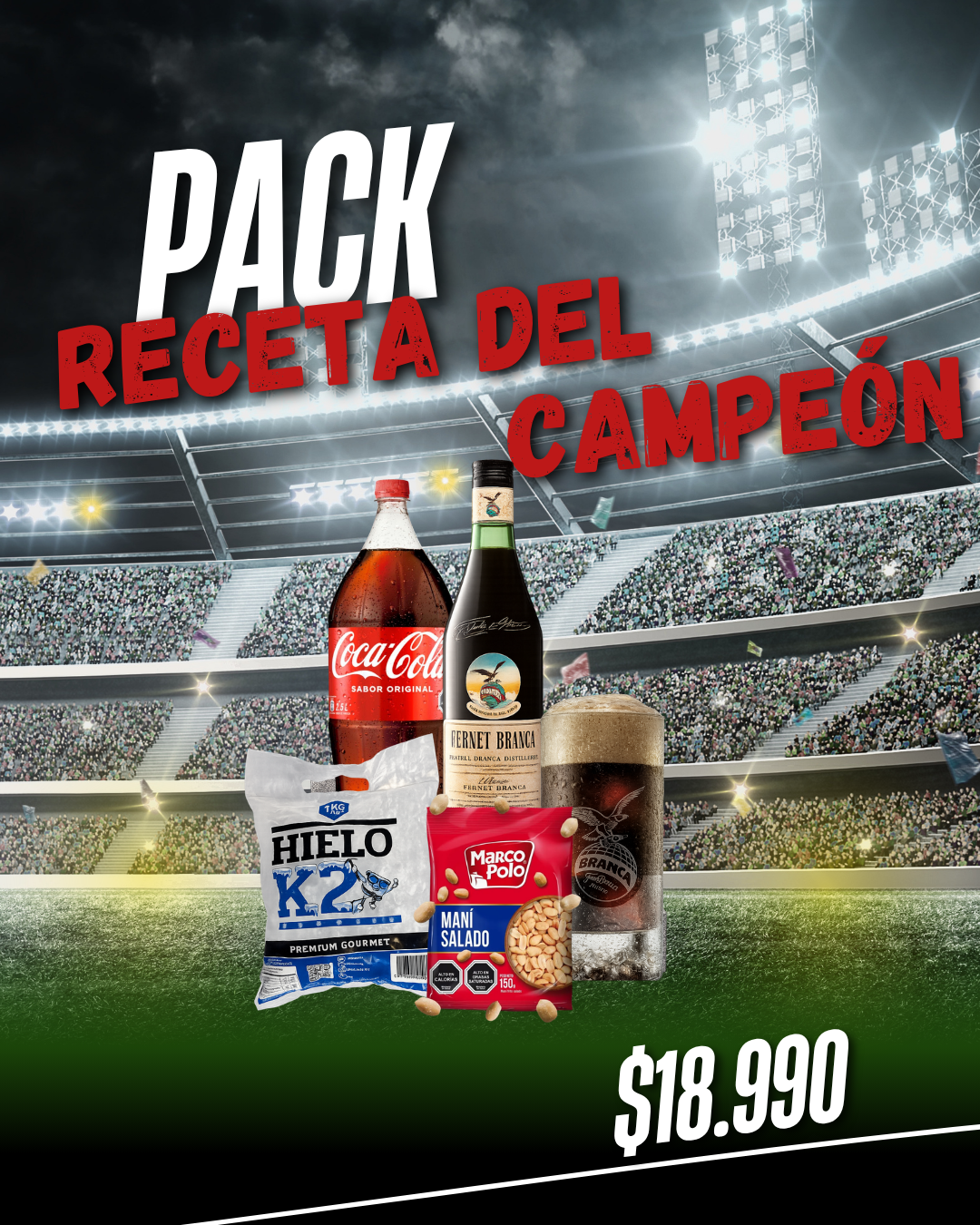 PACK RECETA DEL CAMPEÓN