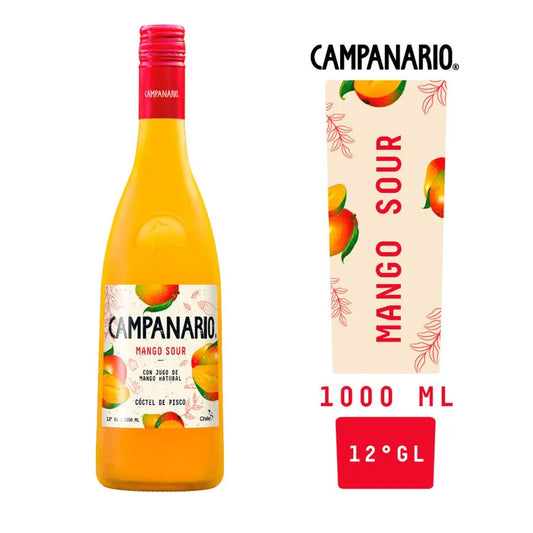 Cóctel Campanario Mango 12° 1 litro