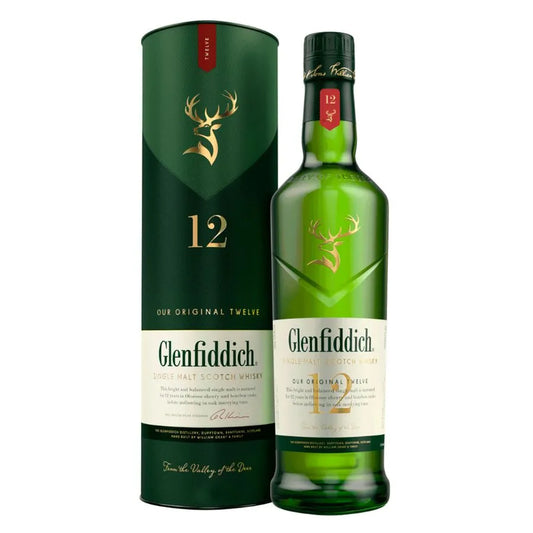 Whisky Glenfiddich 12 Años 750 cc