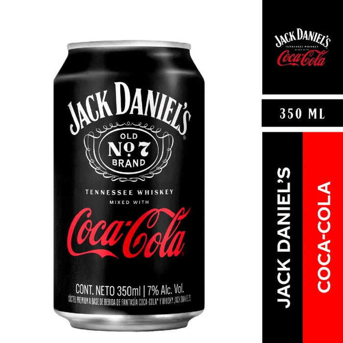 Cóctel de Whisky Jack & Coke 7° 350 cc