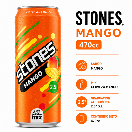 Cerveza Stones Mango 470ml
