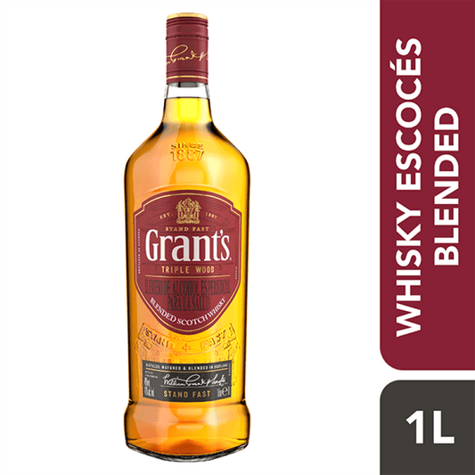 Whisky Grants Triple Woods Botella 1 litro