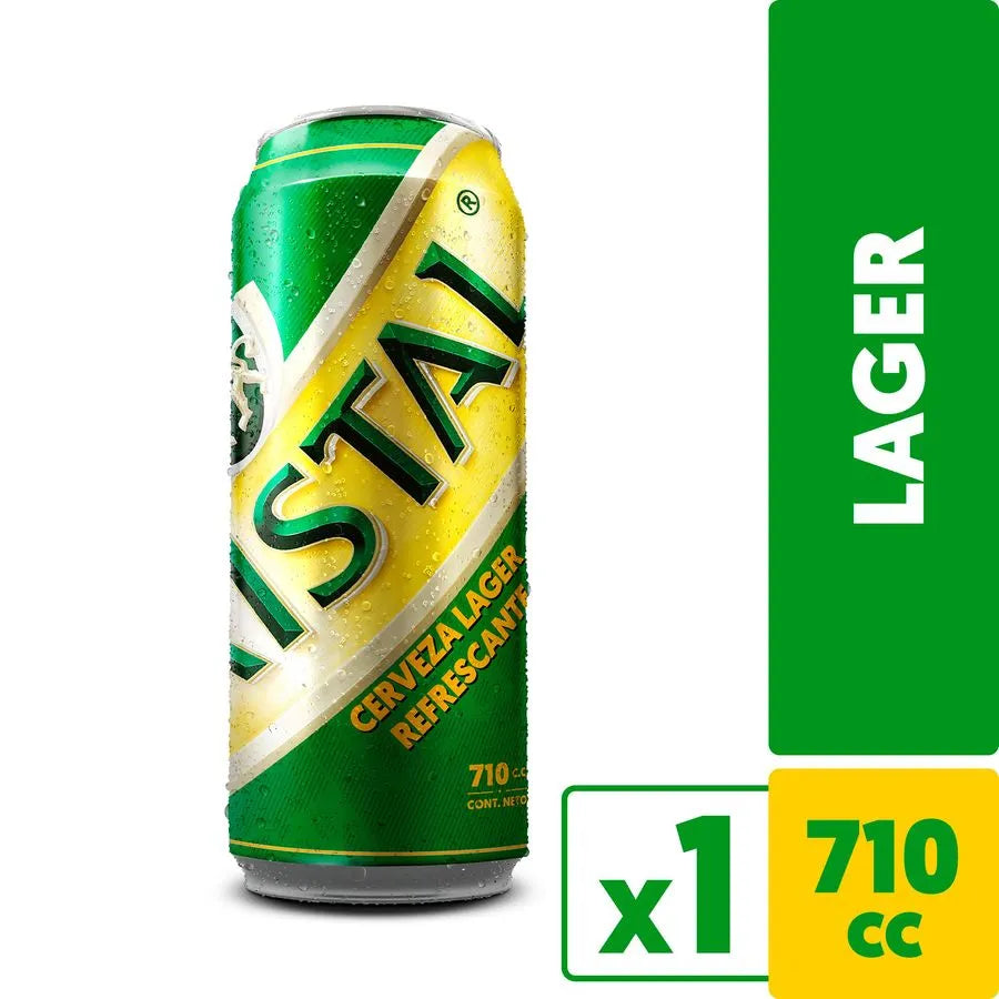 Cerveza Cristal Lager 4.6° Lata 710 cc