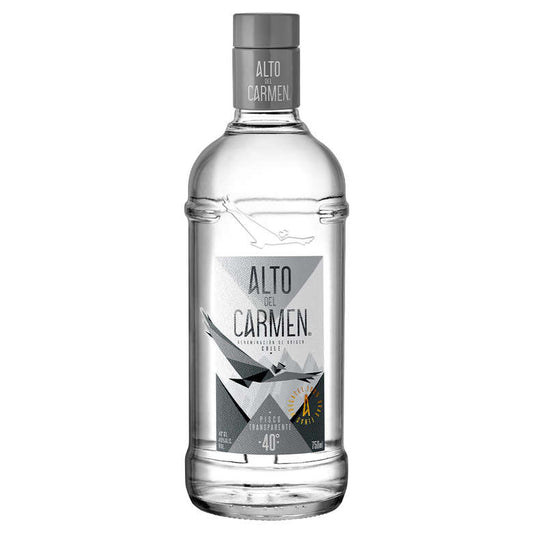 Pisco Alto del Carmen Reservado Transparente 40° Botella 750 cc
