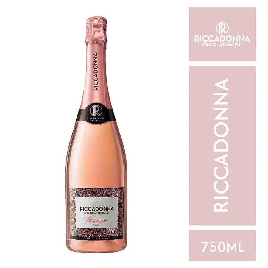 Espumante Riccadonna Moscato Rosé 750 cc