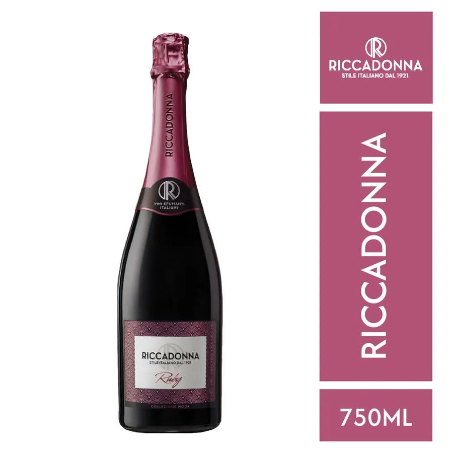 Espumante Riccadonna Ruby 750 cc