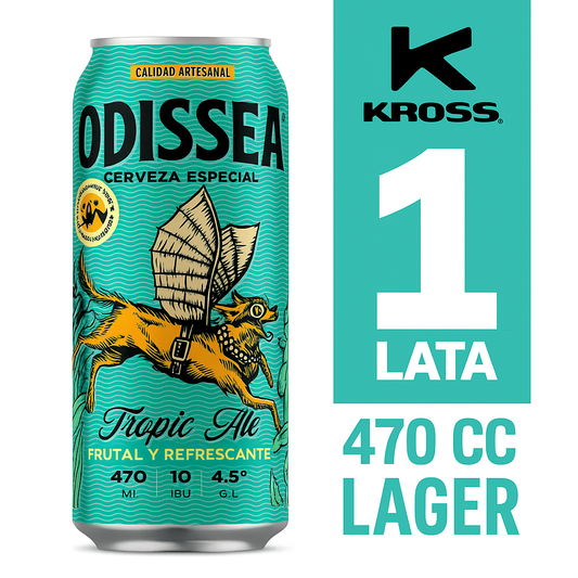 Cerveza Kross Tropic Ale Odissea 4.5° 470 cc
