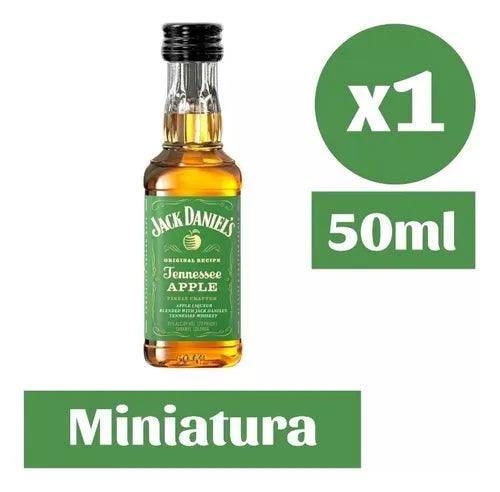Whisky Jack Daniels Apple (manzana) 50cc miniatura