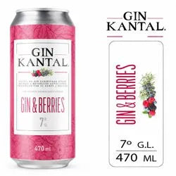 Gin Kantal Berries 7° 470 cc