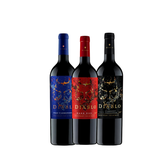 Promo Vinos Diablo - Carmener + Dark + Cabernet