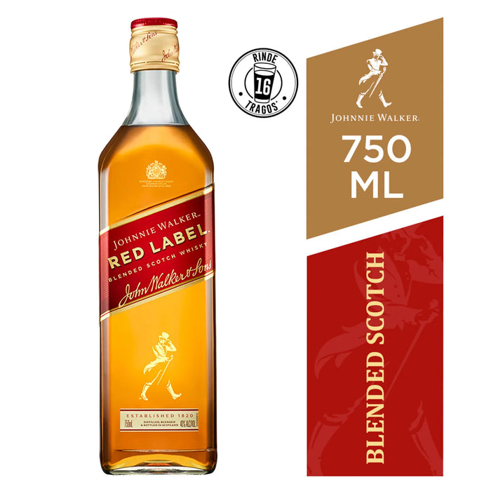 Whisky Johnnie walker red 750cc