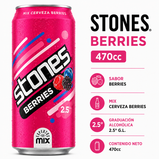 Cerveza Stones Berries 470ml