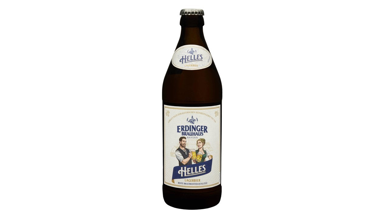 Cerveza Erdinger brauhaus helles lagerbier botella 500ml