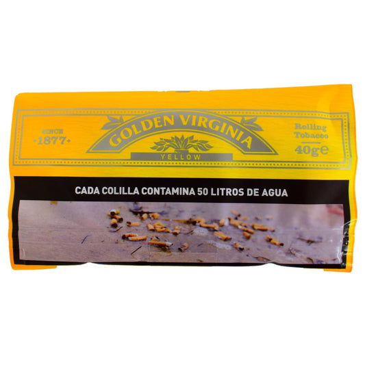 Tabaco Golden virginia amarillo 40gr