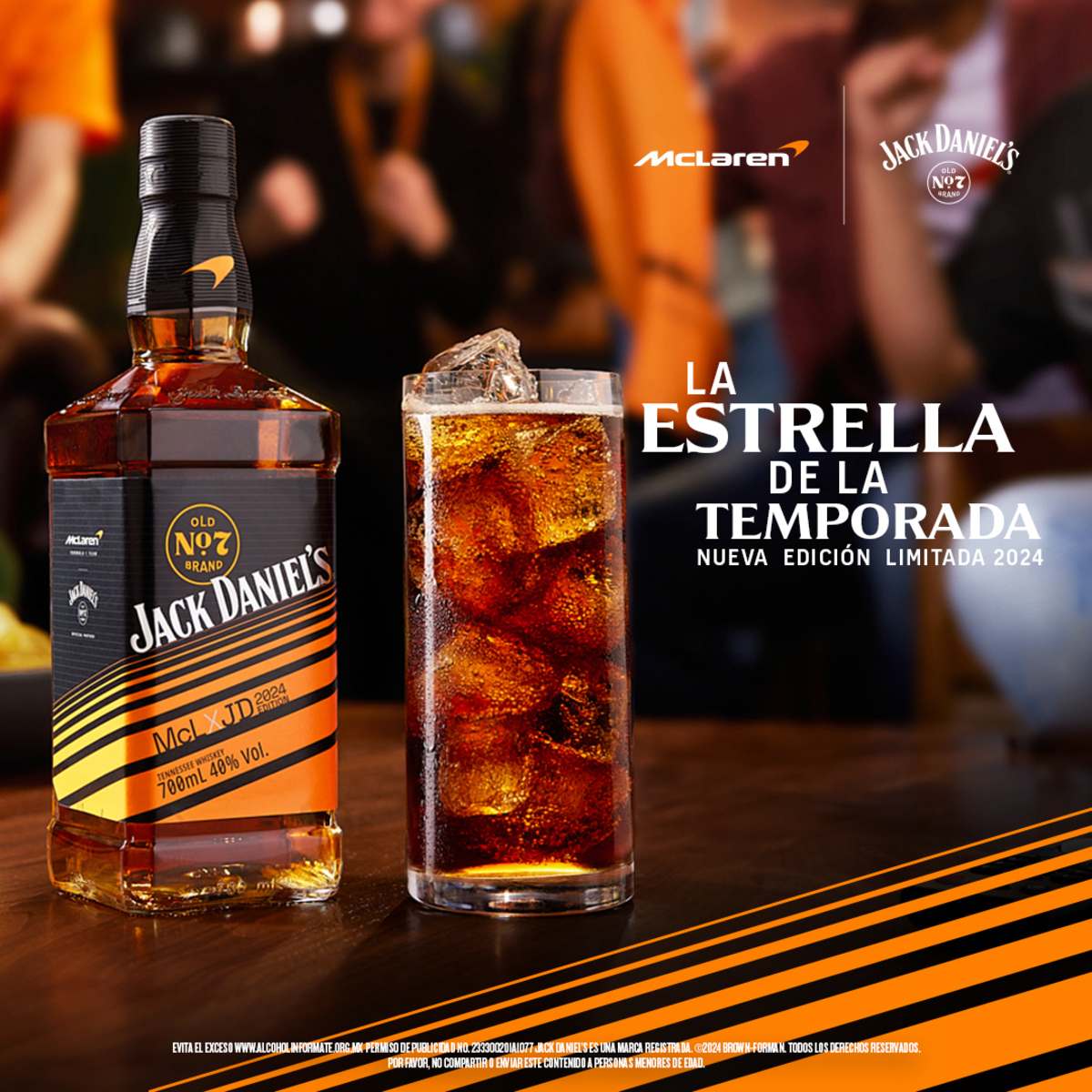 Whisky Jack daniels n°7 edicion mcl x jd 700cc