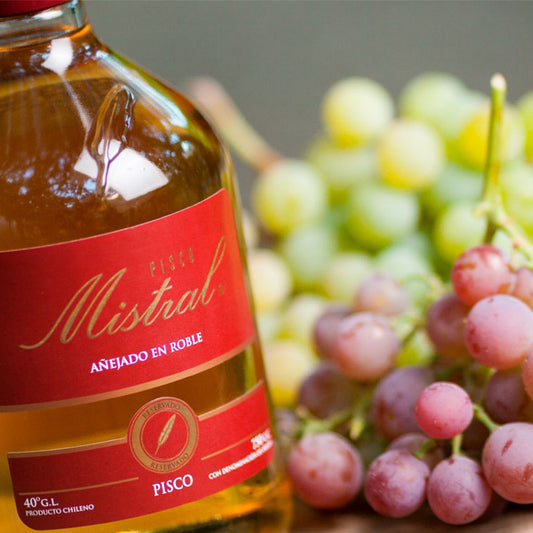 Pisco Mistral Añejado en Roble 40° Botella 750 cc