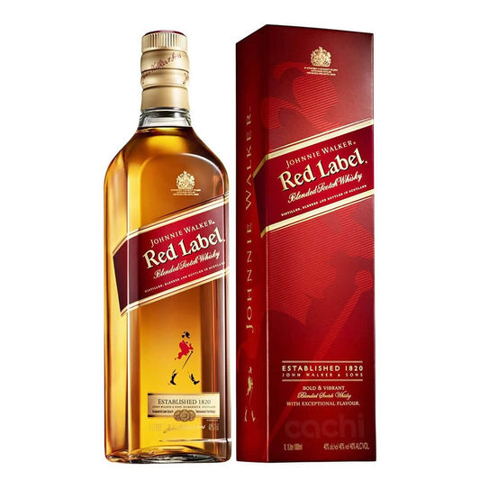 Whisky Johnnie walker red label 1 litro 40º